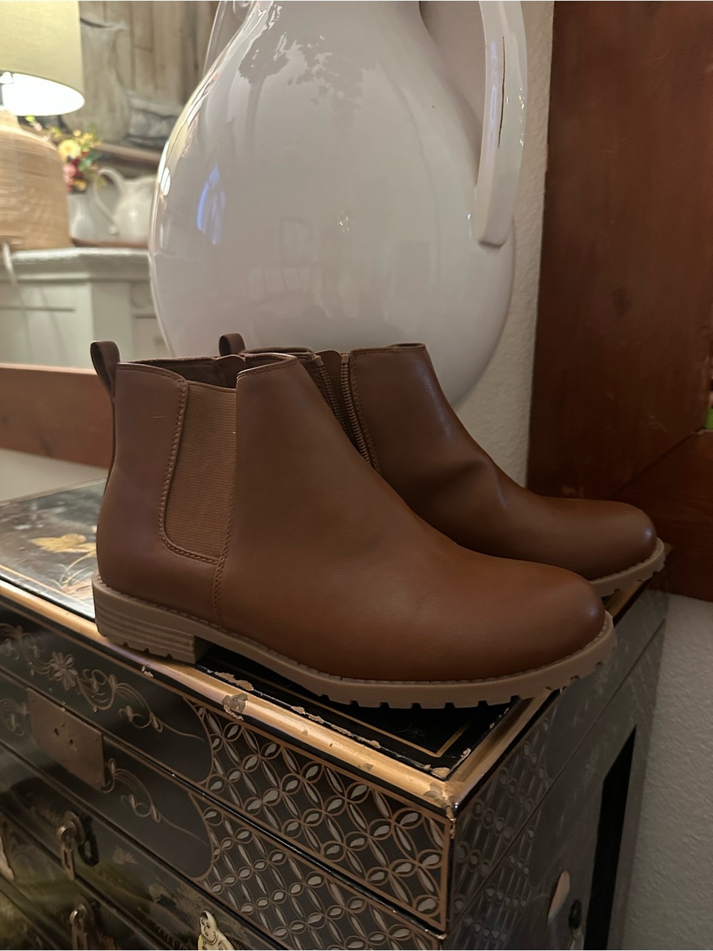 Classic Brown Sonoma Ankle Boots